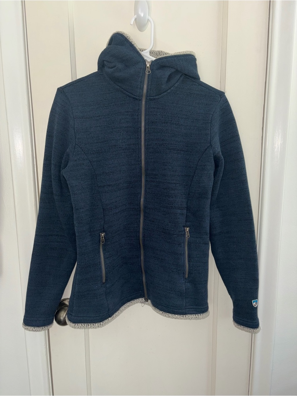 Kuhl Alska women's full-zip fleece hooded sweater jacket